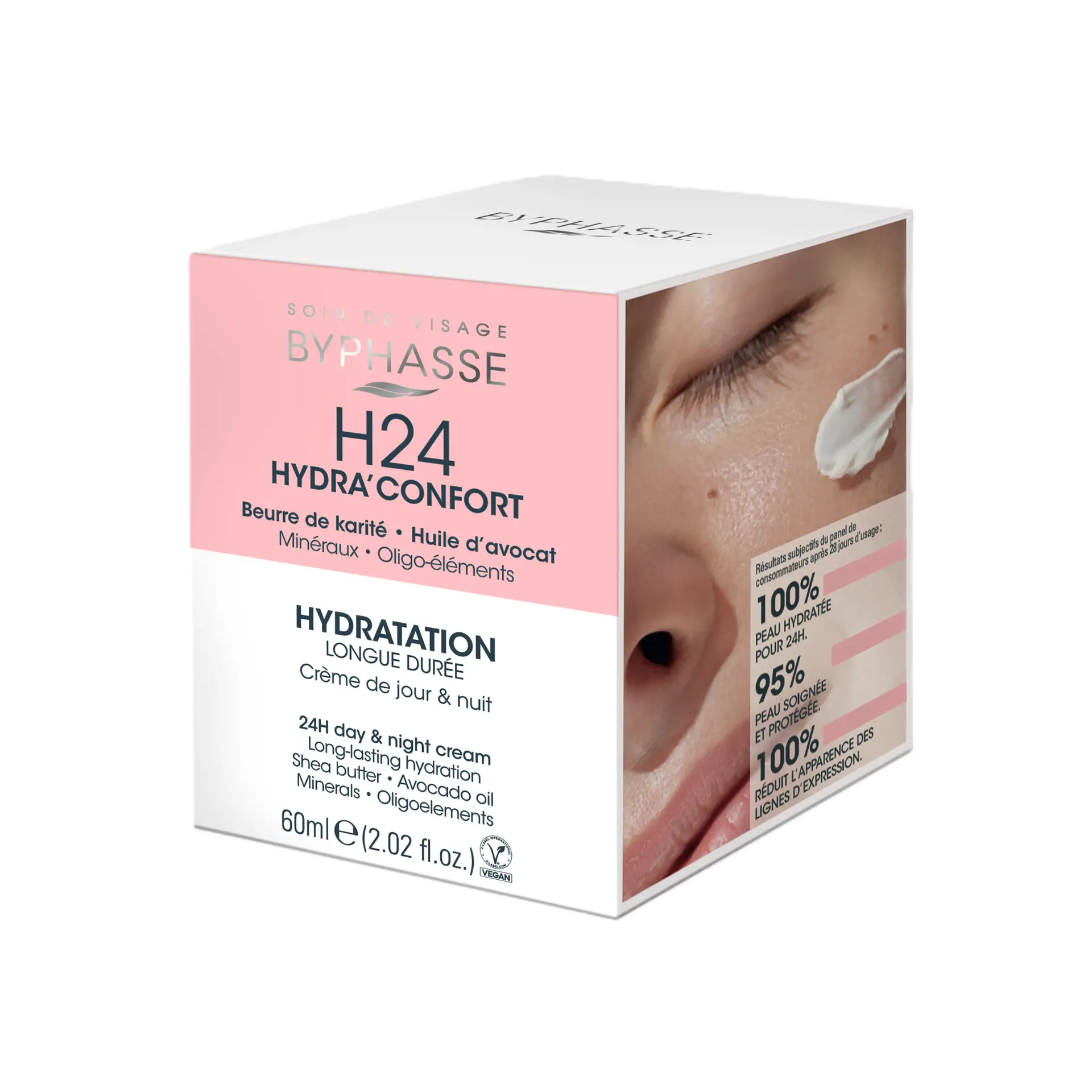 Byphasse 24H Hydra Infini Crème Jour & Nuit 60Ml