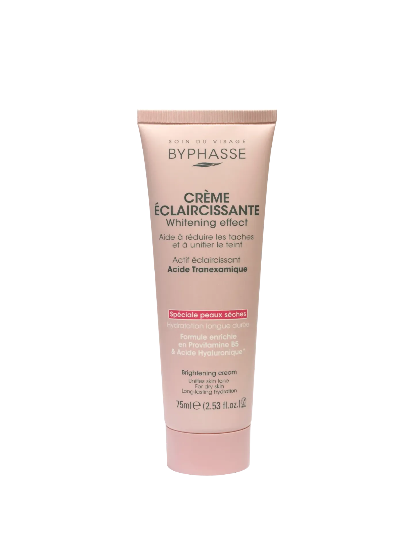 Byphasse Crème Visage Éclaircissante Peau Sèche 75Ml