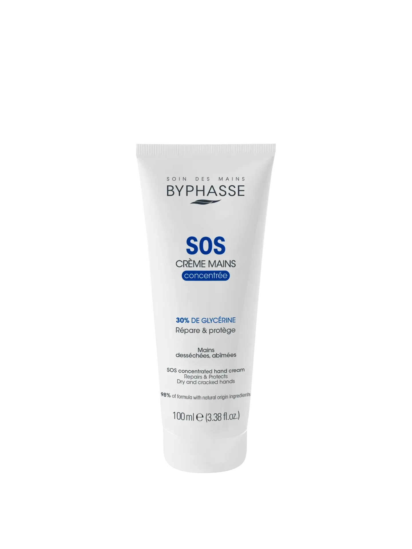 Byphasse Crème Mains Concentrée Sos 100Ml