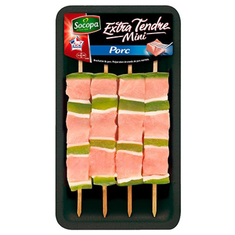 SOCOPA Mini Extra Tender Skewers 220 g