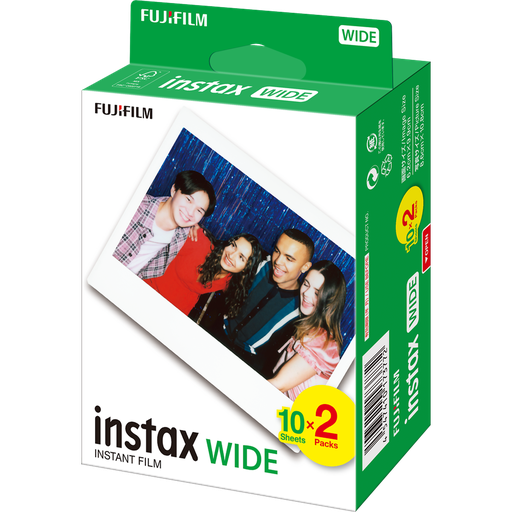 [4547410546705] FUJIFILM Instax Wide Film Bipack 2x10 shots