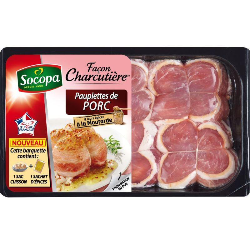 SOCOPA Paupiettes de porc x4