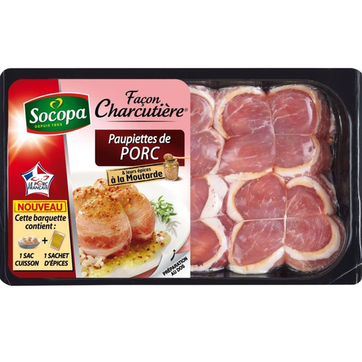 [3039050649607] SOCOPA Pork paupiettes x4
