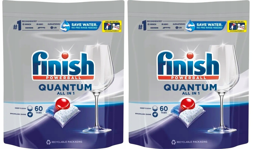 Finish Tabs Quantum 60 Regular