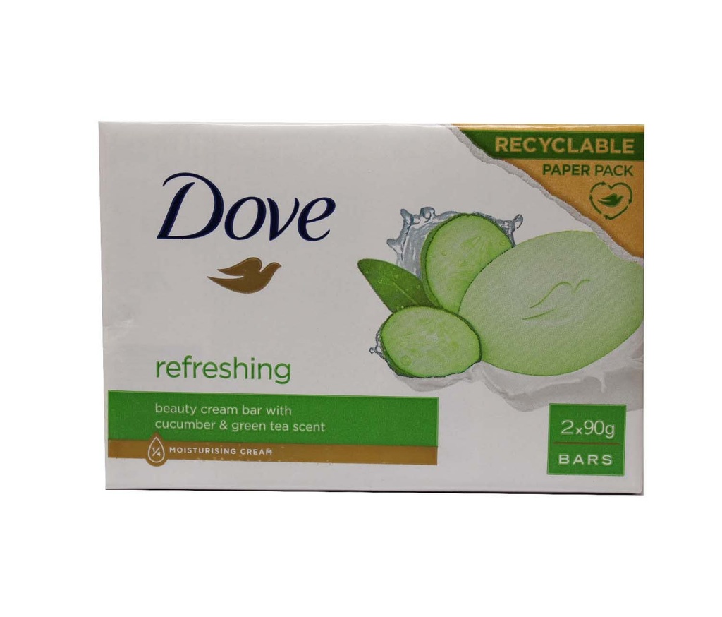 Dove Soap 2X90Gr Go Fresh