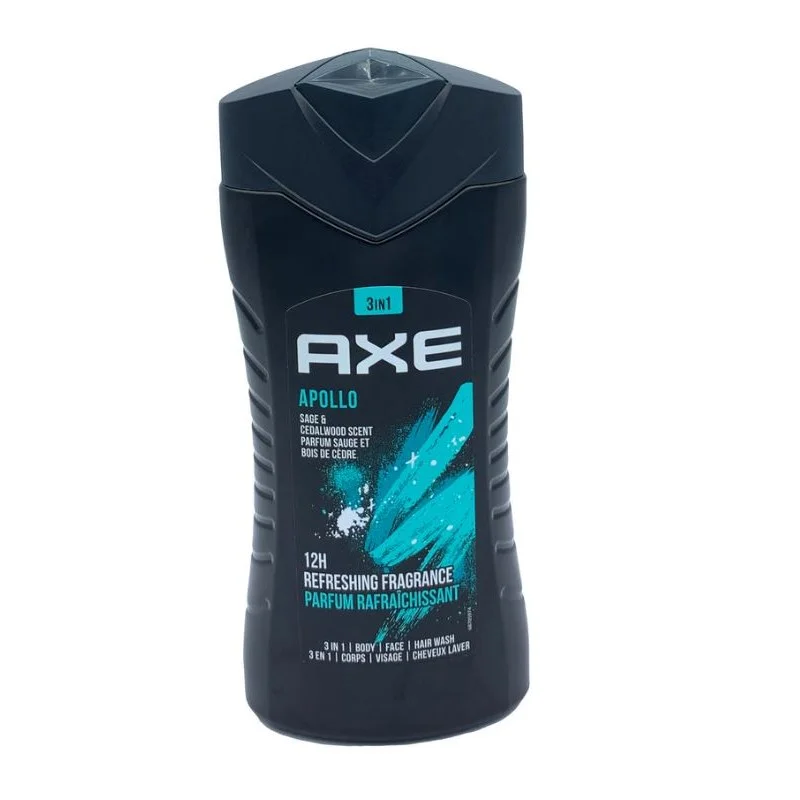 Axe Shower Gel 250Ml Aaa Black