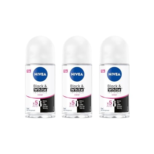 Nivea Deo Roll-On 50Ml Invisible Black & White Power