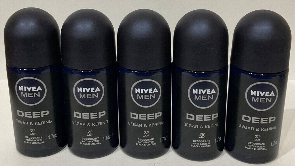 Nivea Deo Roll-On 50Ml Men Deep Dry & Clean Feel