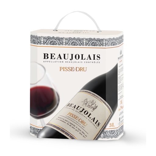 [3040072745253] PISSE DRU Vin Rouge AOC Beaujolais 3 L