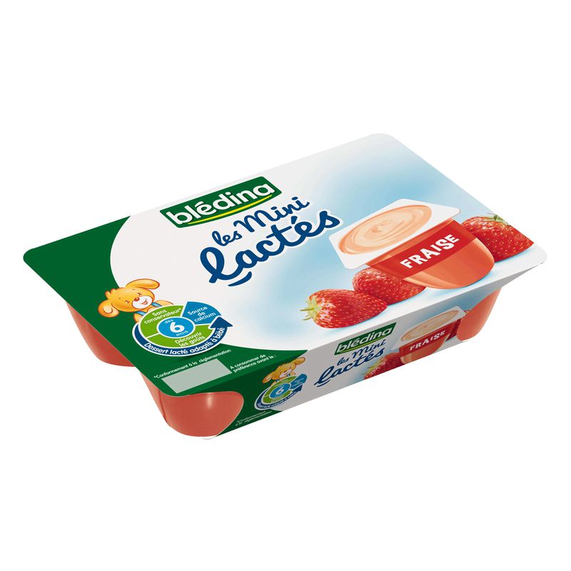 Bledina Bledilacte Fraise 6X60G