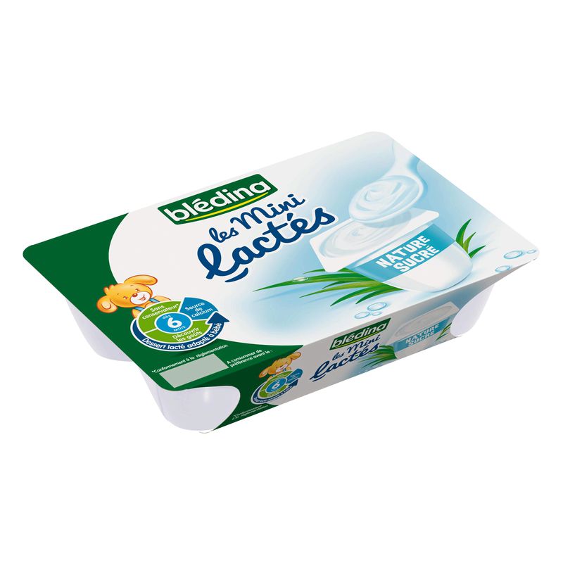 Bledina P'Tit Blédi Nature Sucré 6X60G