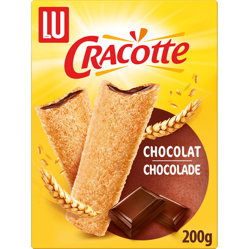 [3041090061615] CRACOTTE Cereal sticks filled with chocolate 200 g