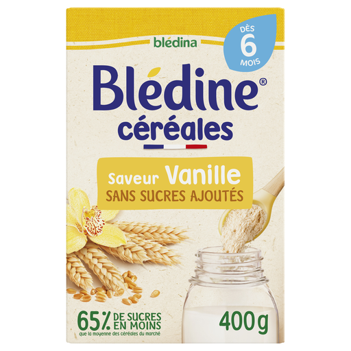 [3041091339645] BLEDINA Baby Cereals Vanilla Flavor Blédine 300 ml