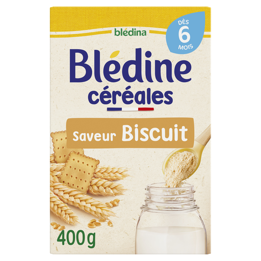[3041091339928] BLEDINA Blédine Cereais em pó sabor bolacha 400g