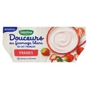 Blédina Douceurs Au Fromage Blanc Fraises De 8 À 36 Mois 100G X 4 (Yogurt Bledina Blanc Fraises)
