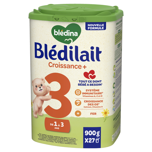 [3041091553324] BLEDINA Leche de crecimiento Blédilait 900 g