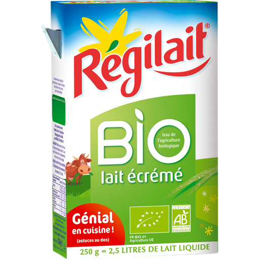 [3043932313708] REGILAIT Organic Skimmed Milk Powder 250 g