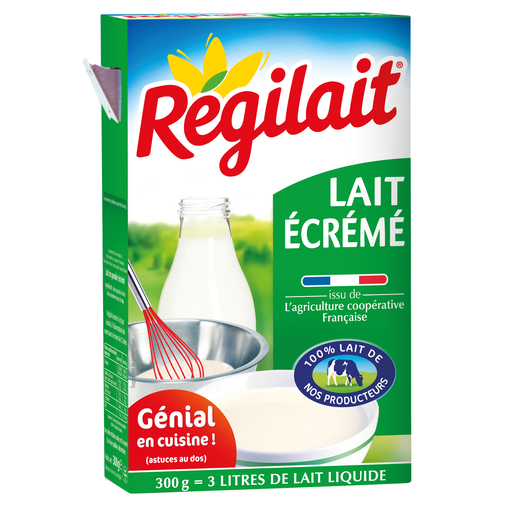 [3043934232700] REGILAIT Leche en polvo desnatada 300 g