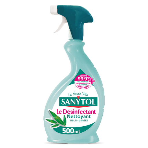 [3045200700005] SANYTOL Multi-Purpose Disinfectant Cleaner Eucalyptus 500 ml