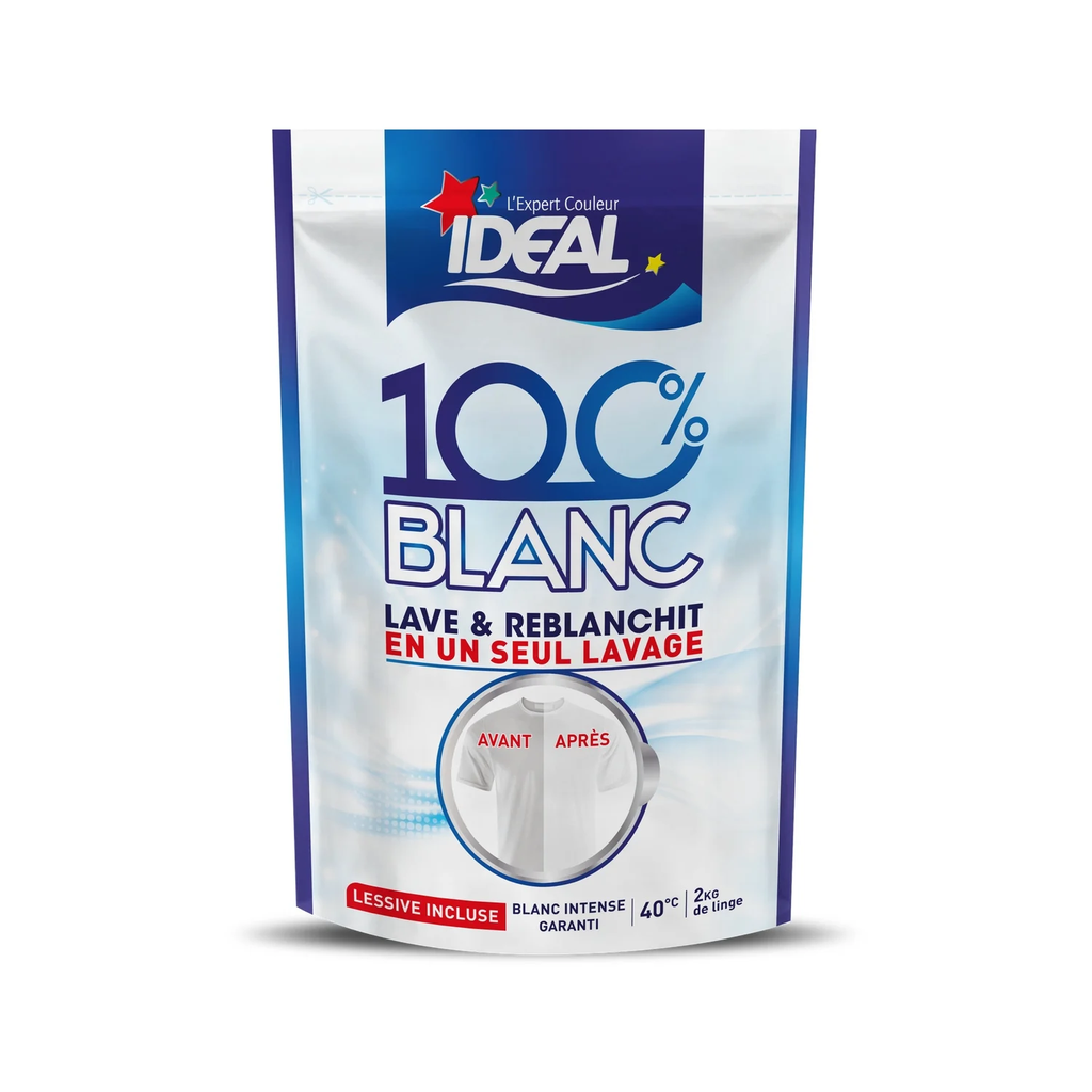 IDEAL Laundry Detergent 100% White wash & whiten 300 g
