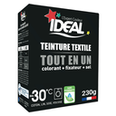 IDEAL Tinta para têxtil tudo em um mini preto 230 g