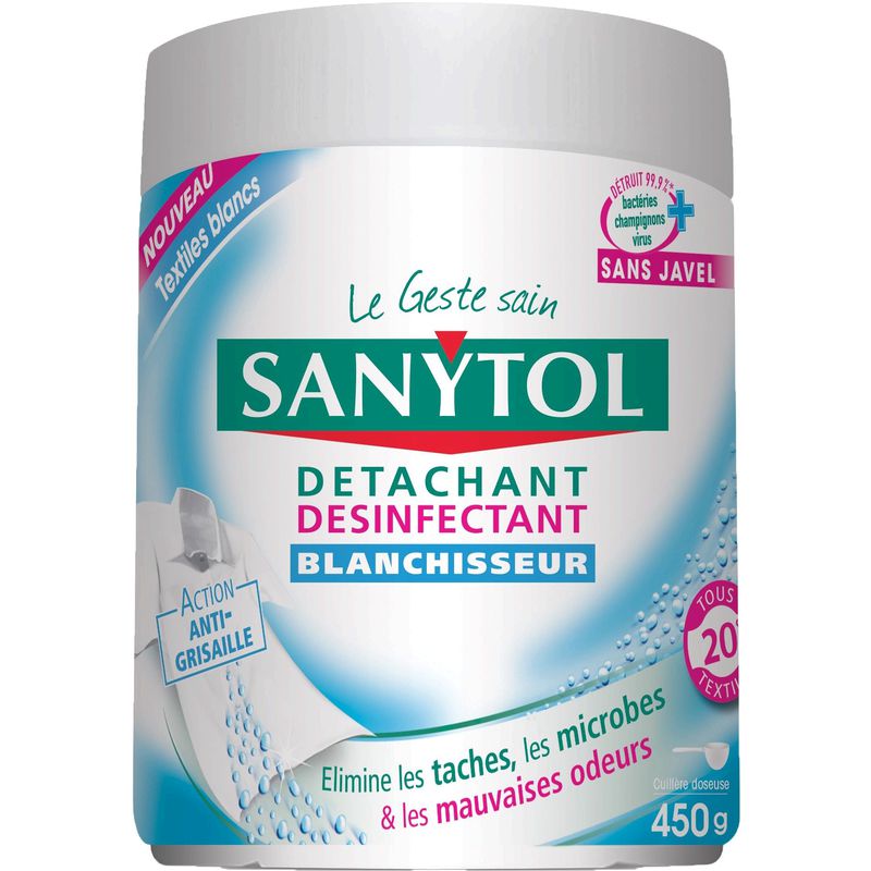 Sanytol Pdre Detach Blanc 450G