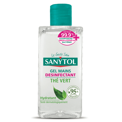 [3045206502009] SANYTOL Green Tea Sanitizing Hand Gel 75 ml