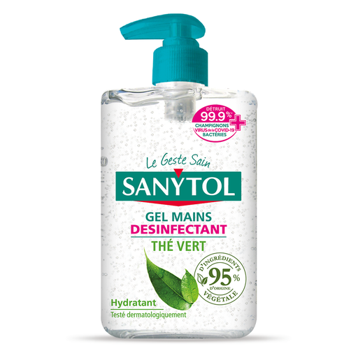 [3045206503006] SANYTOL Gel desinfectante manos té verde 250 ml
