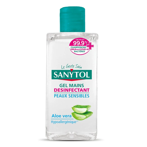 [3045206503105] SANYTOL Gel de Mãos Desinfetante Peles Sensíveis 75 ml