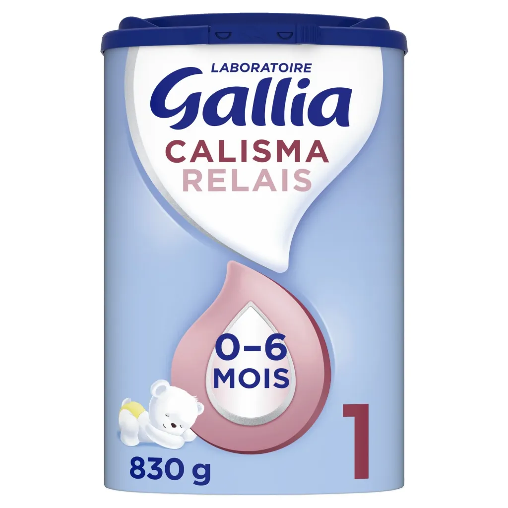 Gallia Calisma Relais 1 Lait 1Er Âge De 0 À 6 Mois 830G