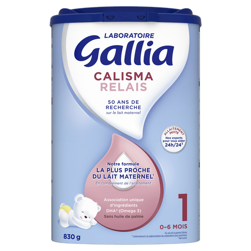 [3041091725943] GALLIA Calisma Relais 1 Leche 1ª Edad en Polvo 830 g