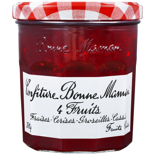 [3045320001655] BONNE MAMAN Confiture Extra 4 Fruits Rouges 370 g