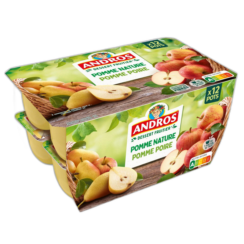 ANDROS Apple and Pear Fruit Specialty 12 x 100 g
