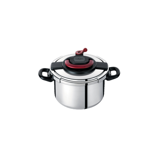 [3045384379066] SEB Clipso Plus Stainless Steel Pressure Cooker 8 L