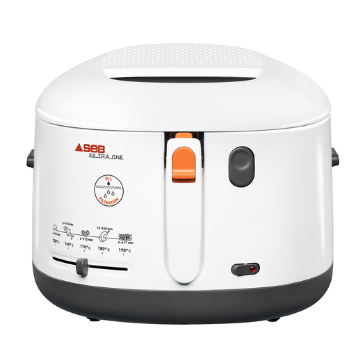 [3045386351640] SEB Electric Oil Fryer Filtra One FF162100 White