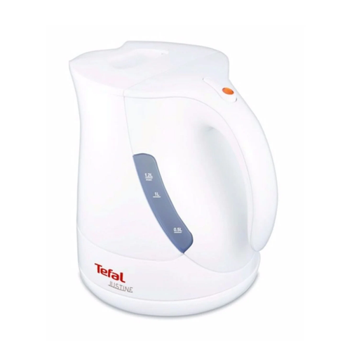 [3045386356751] TEFAL Hervidor eléctrico BF512011 Blanco Acero inoxidable 1,2 L
