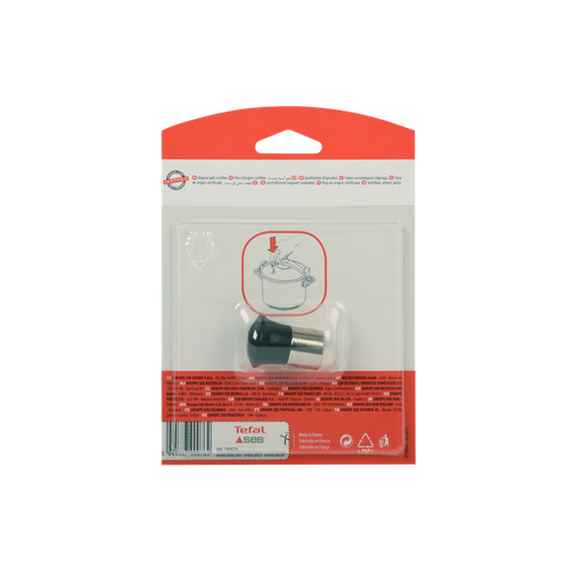 [3045387900762] SEB Pressure cooker valve Genuine black, 1 unit