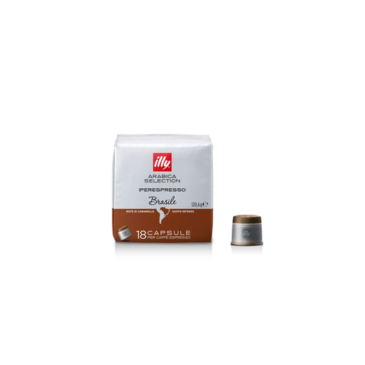 [8003753142685] ILLY Iperespresso Brasile Cápsulas de Café 18 Pieza(s)