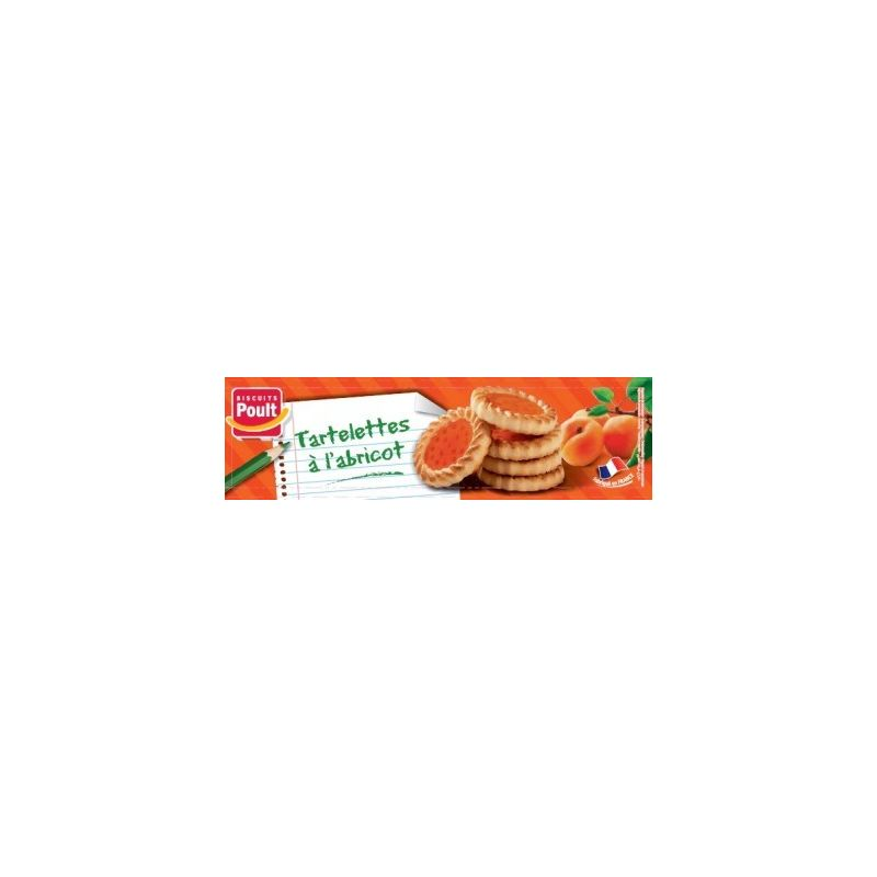 1ER PRIX Apricot Tartlets 8 Biscuits 150 g