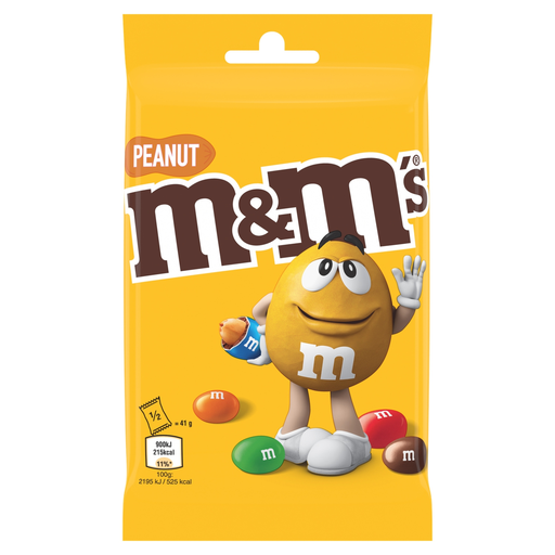 [5000159504355] M&M'S Bombons Chocolate Leite Amendoim 82 g