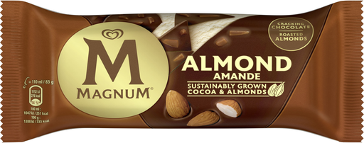 [8711327609341] MAGNUM Gelados em Pau Baunilha Chocolate e Amêndoas 110 ml