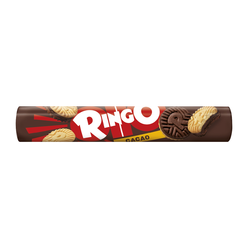 PAVESI Ringo Bolachas com recheio sabor cacau 165 g