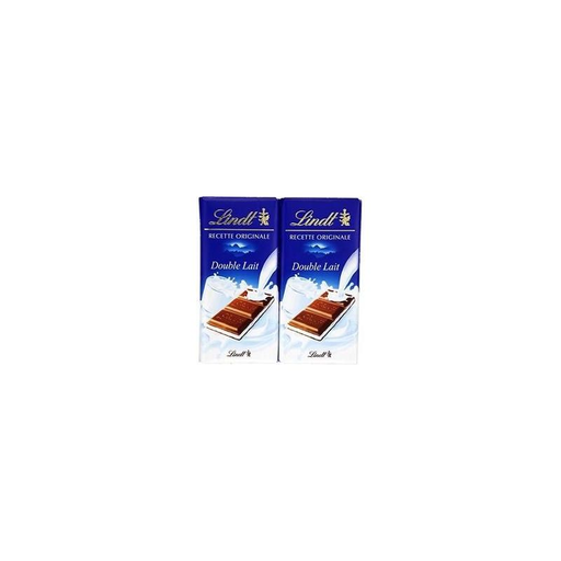 [3046920014021] LINDT Double Lait Tablette 200 g