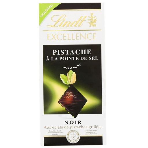 [3046920017527] LINDT Excellence Dark Pistachio Chocolate Bar 100 g