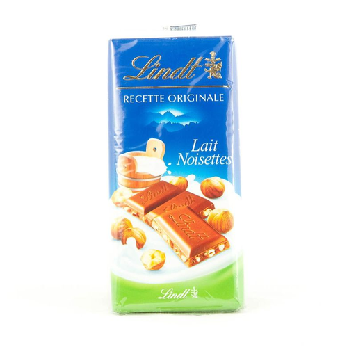 [3046920020121] LINDT Chocolate Leche Avellana Tableta 2 x 100 g