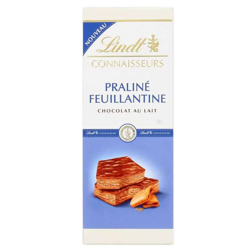 [3046920020916] LINDT Milk Chocolate Praline Feuillantine 120 g
