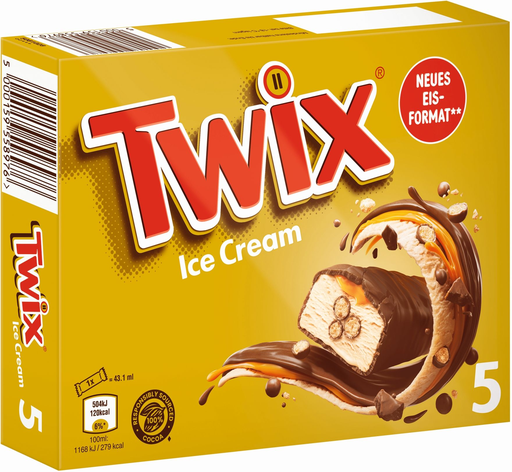[5000159558976] MARS Glace Twix Multipack 5 x 34,2 g