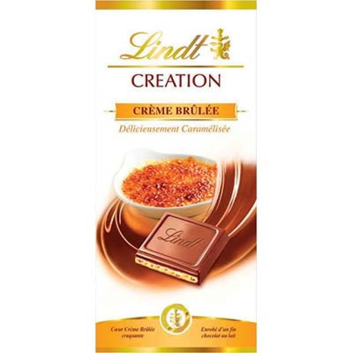 [3046920045773] LINDT Chocolate Bar Creation Creme Brulee 150 g