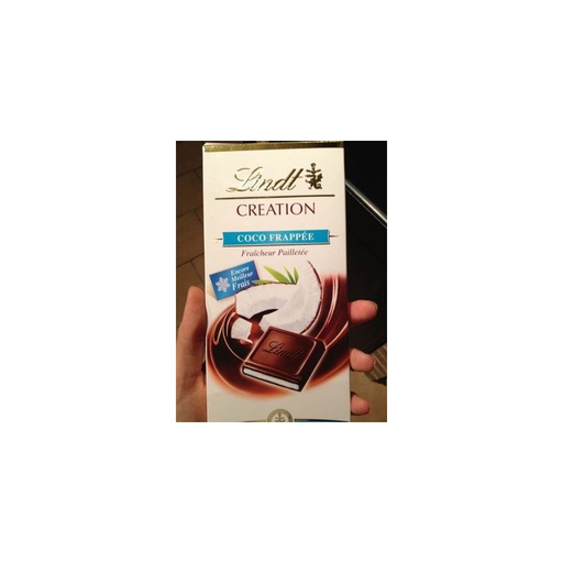 [3046920045896] LINDT Tableta de Chocolate Creation Coco Frappe 150 g
