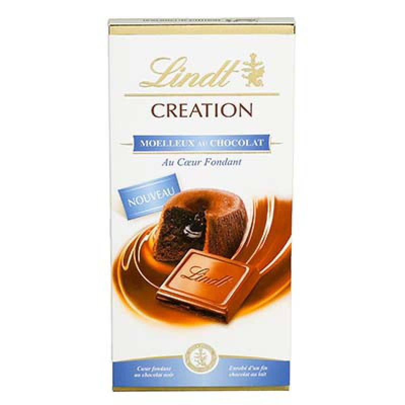 LINDT Tablette Chocolat Creation Lait Moelleux 150 g